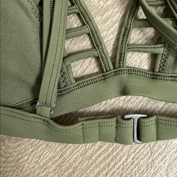 Hollister Olive Green Strappy Bikini Top - Picture 5 of 6